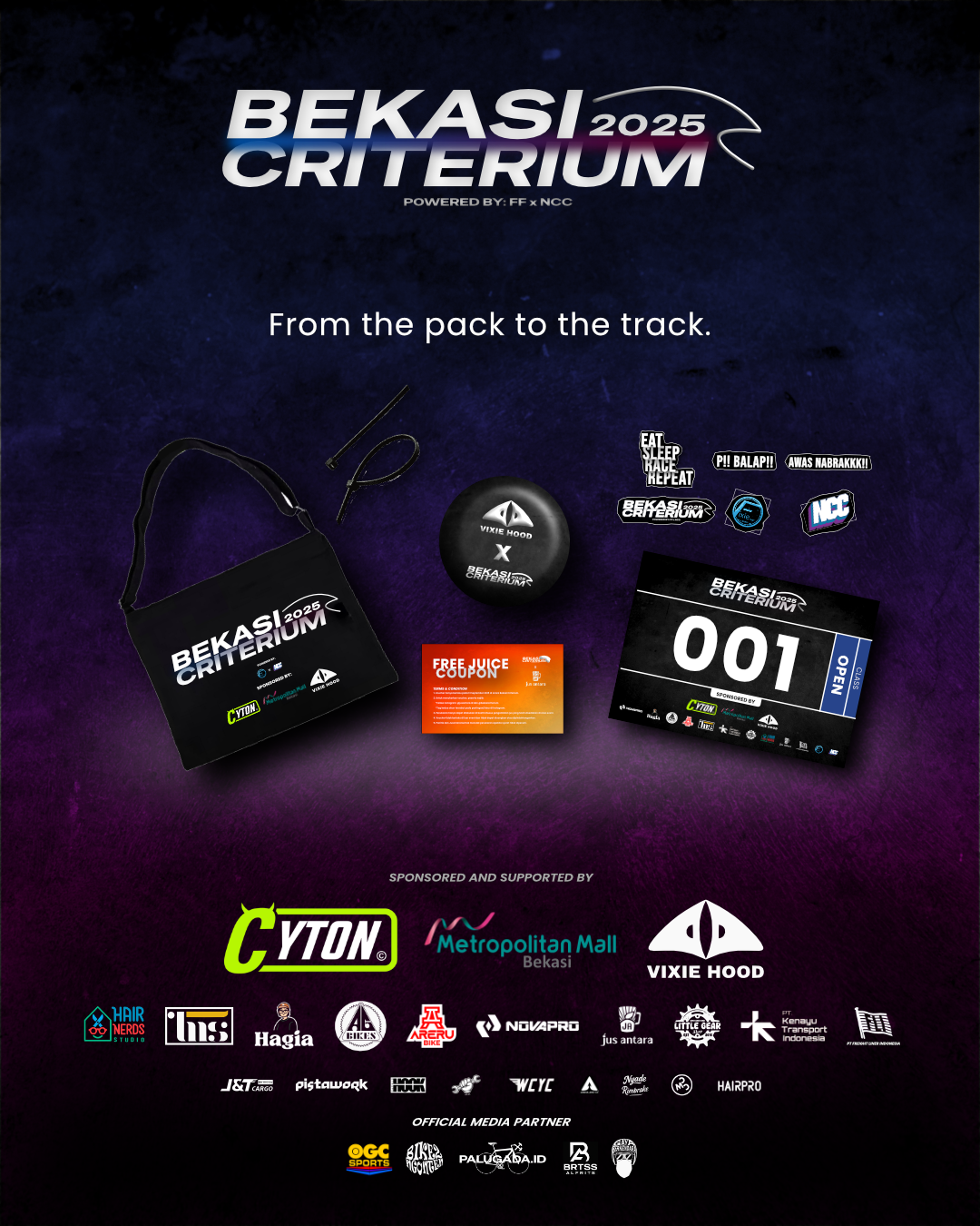 Race Pack Bekasi Criterium